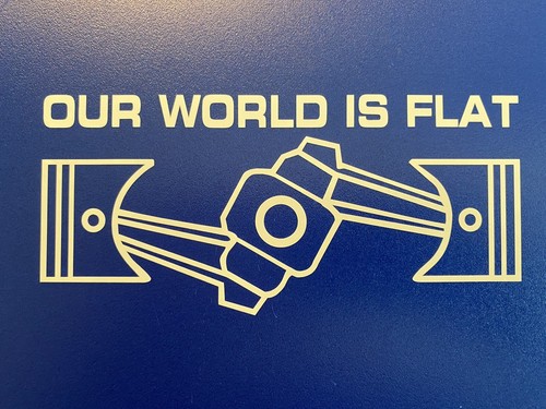 Our world flat - is,