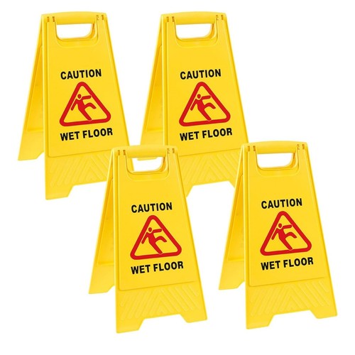 Pack wet floor sign a - of, 'a'