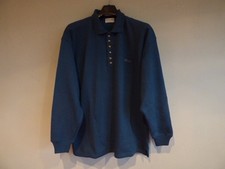 Vtg A/W 1992-Giorgio Armani-Micro Fleece-Sweatshirt-Osti-Miglia-Tela-Marina-Rare