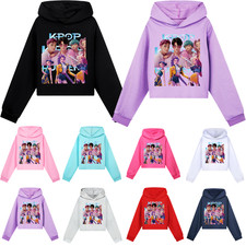Girls K-Pop Devils Hunters Saya Boys Hoodie Kids Sweatshirt Pullover Jumper Tops