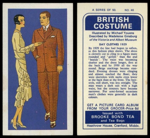 Day clothes 1929 british - day,