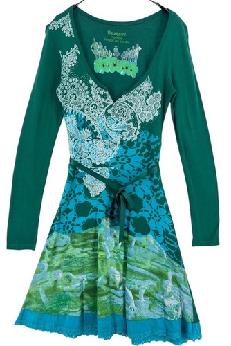 Desigual women neck - desigual, v-neck