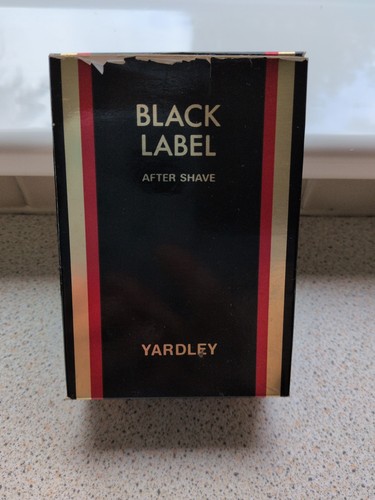 Vintage yardley black - yardley, label