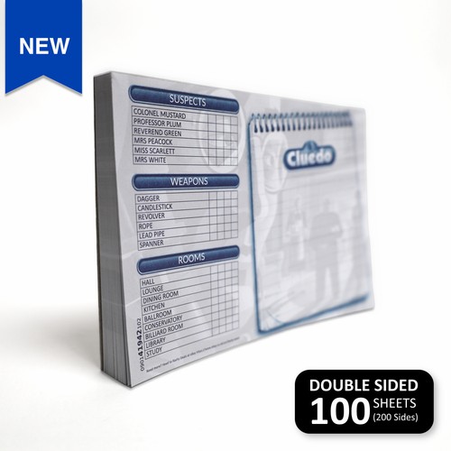 Cluedo detective notebook - cluedo,