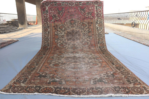 5x9 antique turkish - antique, kazak