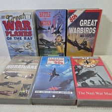 Workd War 2 VHS Job Lot War