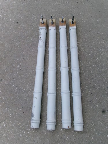 Set faux bamboo legs - faux, for