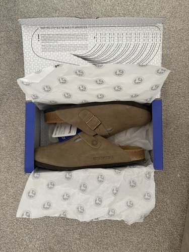 Birkenstock boston taupe - birkenstock,
