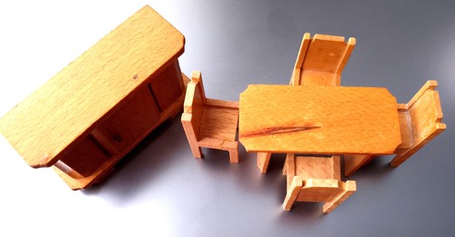 Dolls house furniture - dolls,