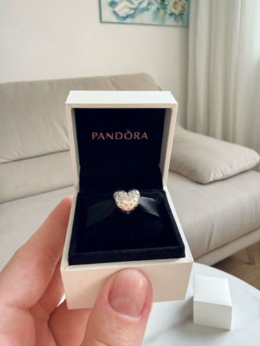 Pandora sparkle love heart - sparkle,