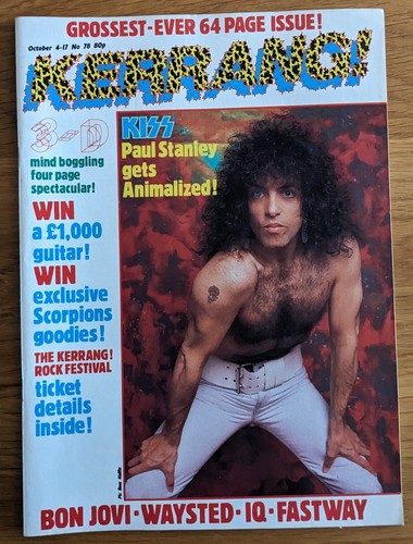 Kiss kerrang issue october - issue, 78