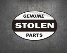 Genuine Stolen Parts Stickers
