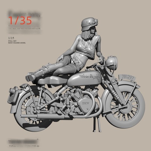 Resin figures model - 1/35, wwii