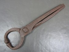 Vintage wrought iron bulls