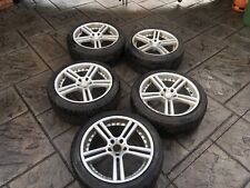 Vauxhall Vectra C Five 18” Spoke Alloys Wheels And Tyres