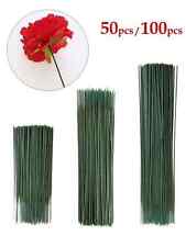 50 100PCS Green Artificial