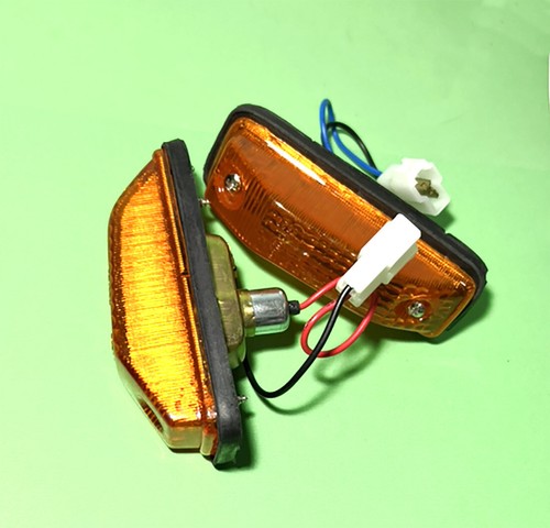 Pair front turn signal - turn, lamp