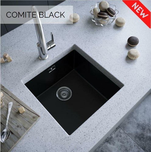 Matt black comite single - comite, bowl
