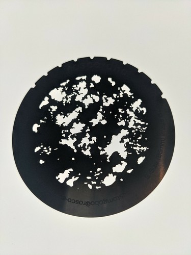 Amorphous steel break gobo - amorphous,