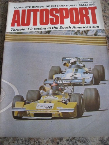 Autosport magazine dec 1971 - autosport,