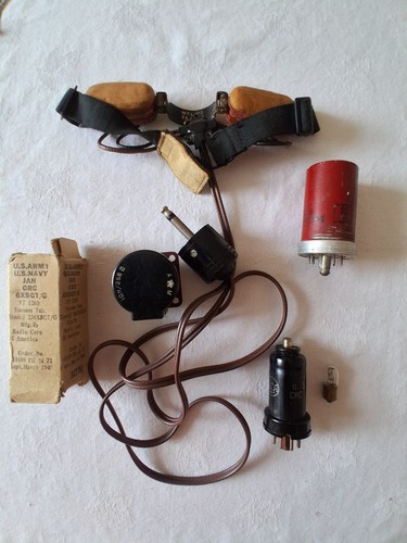 Ww2 military throat mic - ww2,