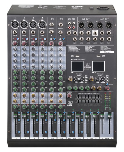 Audio mixer 20 - audio, 8,12,