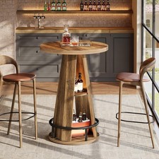 39.4"H Round Bar Table