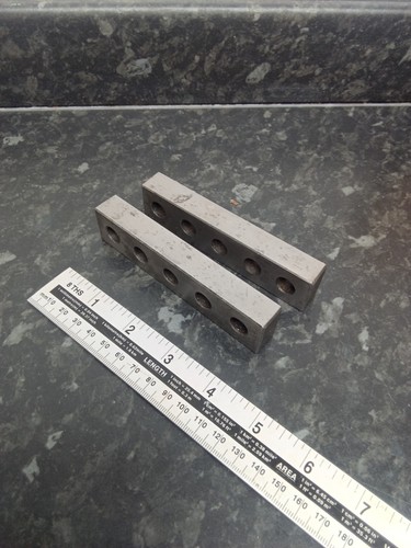 Pair toolmakers parallels - toolmakers,