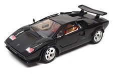 Burago 1/18 Scale Diecast 3037 - 1988 Lamborghini Countach - Black