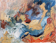 18"x14" Canvas Abstract