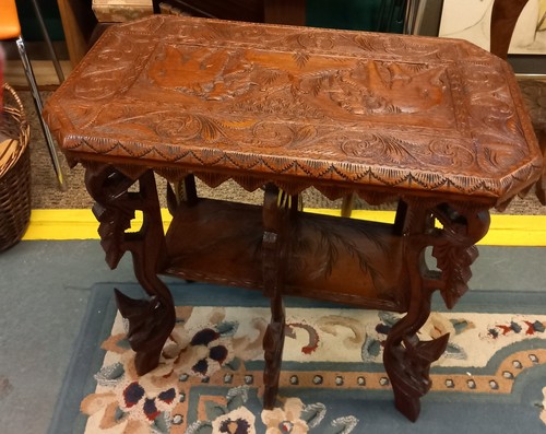 Antique solid acacia wood - antique,