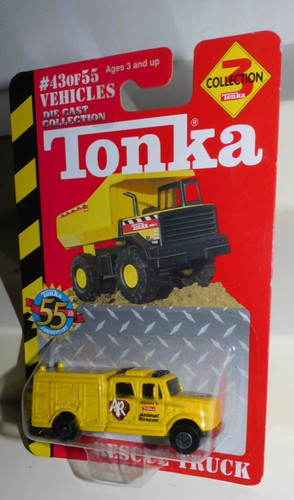 Tonka rescue truck - , truck.