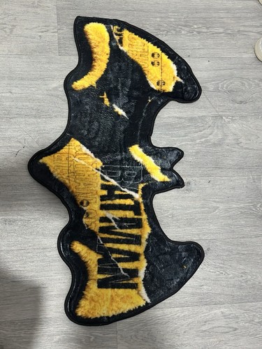 Batman floor mat rug black - batman,