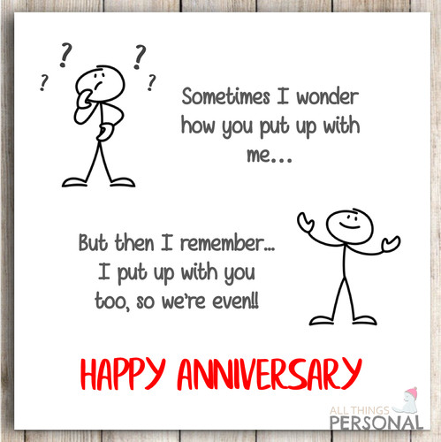 Funny anniversary card rude - anniversary,