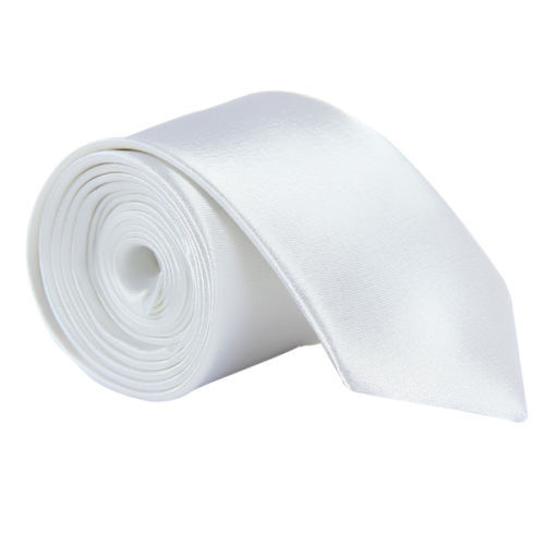 Men slim satin neck tie - slim,