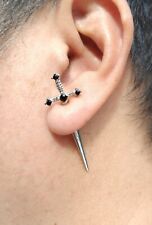 Vintage Punk Swords Earrings Gothic  Earrings Halloween