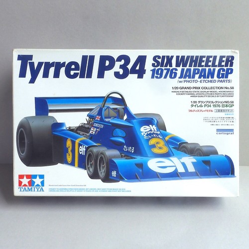 Tamiya tyrrell p34 six - 1/20,