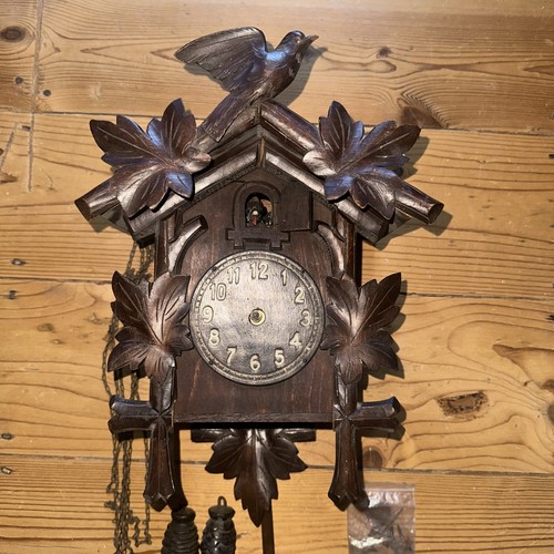 German black forest cuckoo - black,