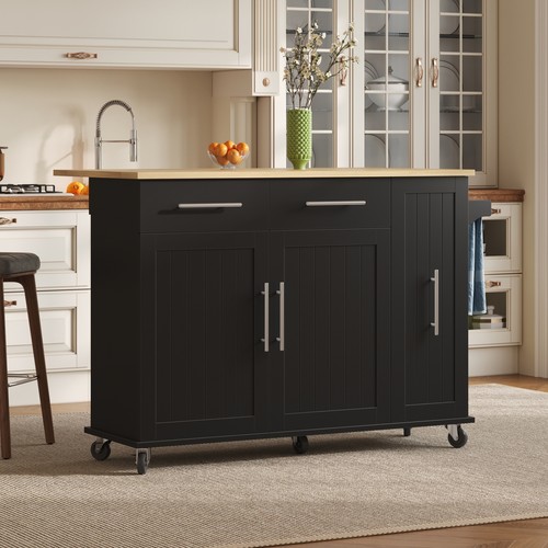 Kitchen island wheels - island, on