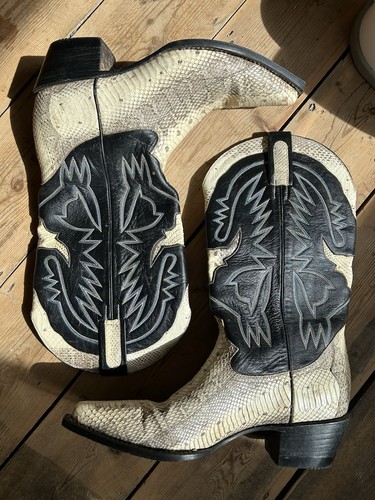 Snakeskin cowboy boots women - cowboy,