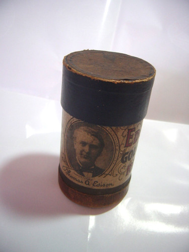 Thomas edison gold moulded - edison,