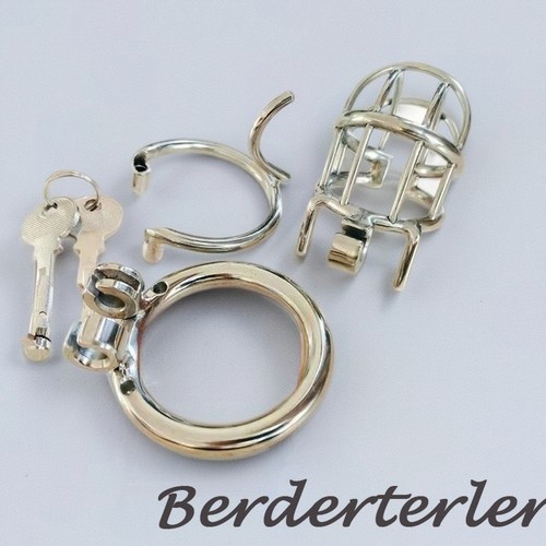 Custom titanium chastity - titanium,