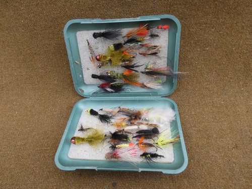 Plastic fly box with - , a