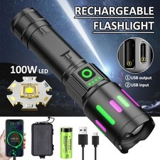 990000LM LED Torch Flashlight
