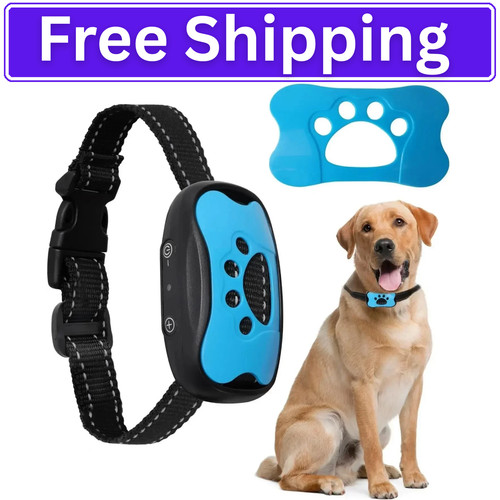 Anti bark collar stop dog - collar,