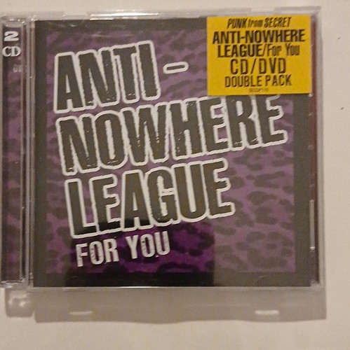 Anti nowhere league for - for, you
