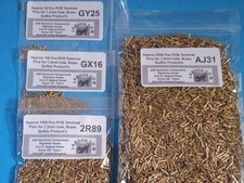 Pack of PCB Solder In Take Off Pins AKA Vero Pins Single 1.3mm Brass