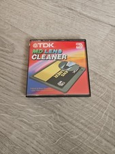 TDK MD Lens Cleaner MiniDisc Cleaning Disc In Case Rare 