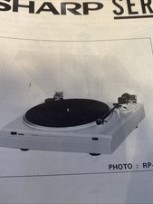 RP-10 E,H,HB  Sharp Turntable