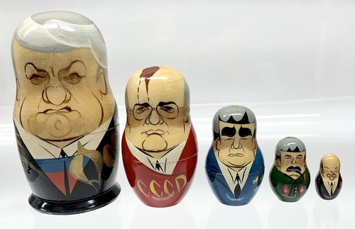 Vintage russian nesting dolls - vintage,
